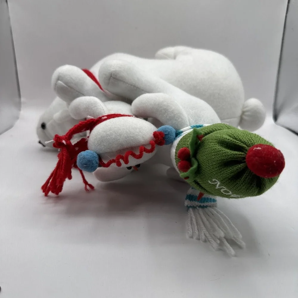 Kohl's St Nicholas Square Polar Bear Express Plush Toy - Snow Days Snowman